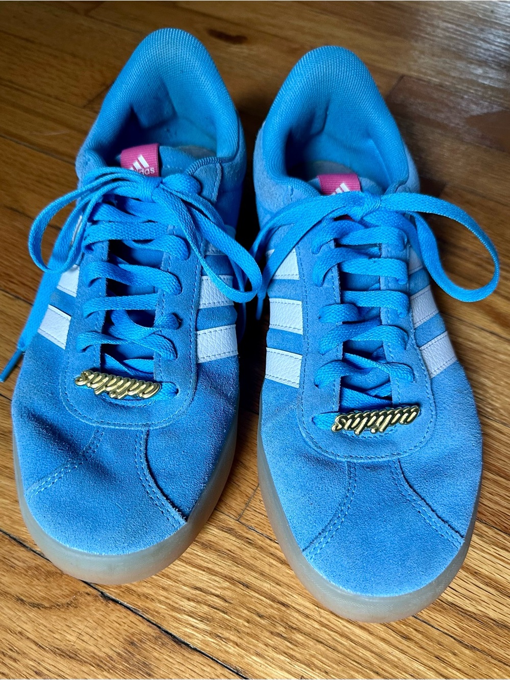 Adidas VL Court 3.0 Blue Burst Suede women’s size 10